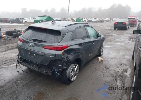 2022 Hyundai Kona Sel z USA, uszkodzony, nr VIN KM8K6CAB9NU841738